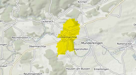 Immobilienpreisekarte Untermarchtal