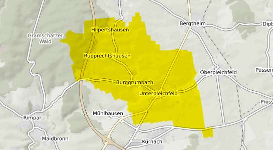 Immobilienpreisekarte Unterpleichfeld