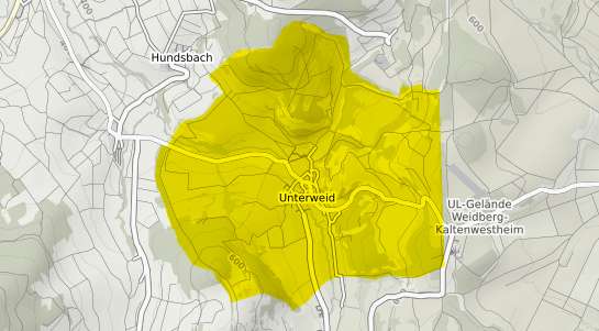 Immobilienpreisekarte Unterweid