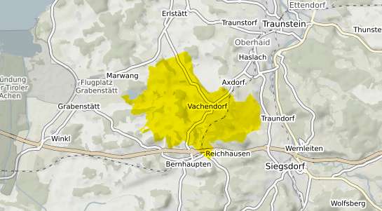 Immobilienpreisekarte Vachendorf Kr. Traunstein, Oberbayern