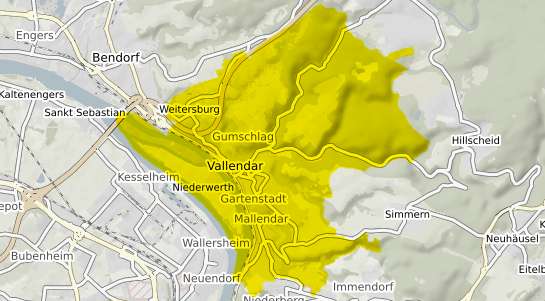 Immobilienpreisekarte Vallendar