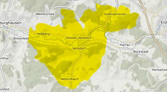Immobilienpreisekarte Veilsdorf