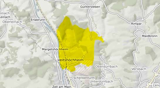 Immobilienpreisekarte Veitshöchheim