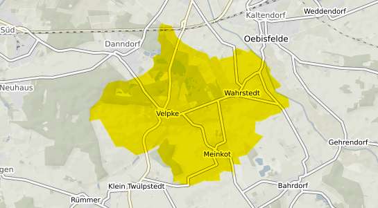 Immobilienpreisekarte Velpke Niedersachsen