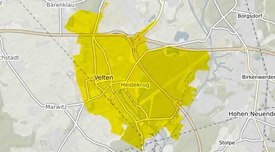 Immobilienpreisekarte Velten