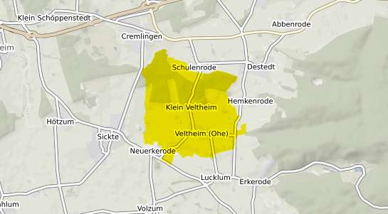 Immobilienpreisekarte Veltheim b. Halberstadt