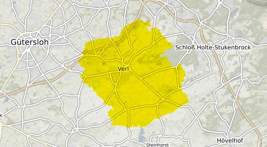 Immobilienpreisekarte Verl