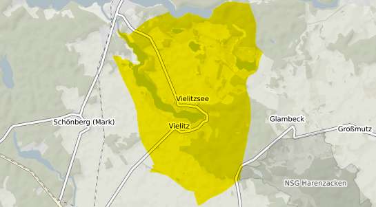 Immobilienpreisekarte Vielitzsee