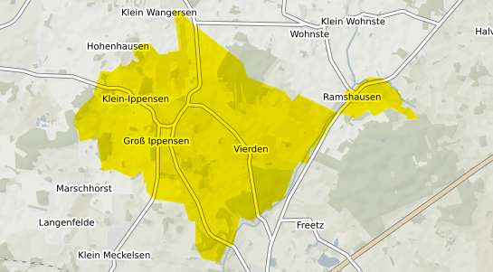 Immobilienpreisekarte Vierden