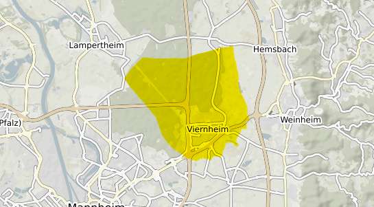 Immobilienpreisekarte Viernheim