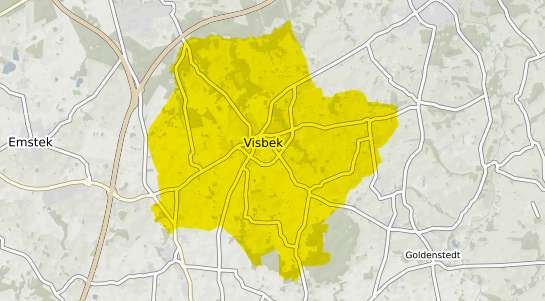 Immobilienpreisekarte Visbek Kr. Vechta