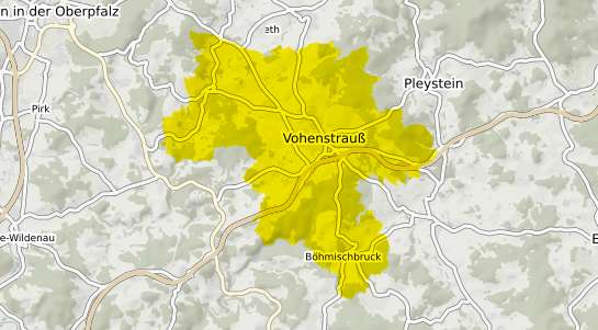 Immobilienpreisekarte Vohenstrauß