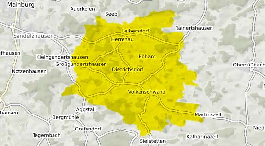 Immobilienpreisekarte Volkenschwand