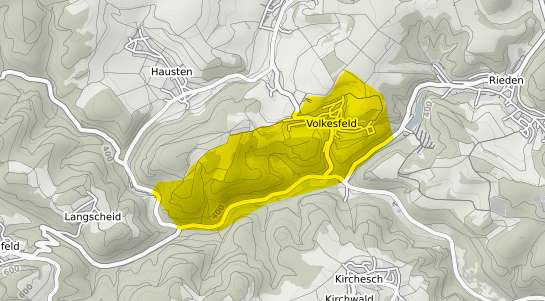 Immobilienpreisekarte Volkesfeld