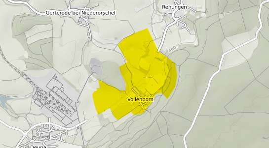 Immobilienpreisekarte Vollenborn