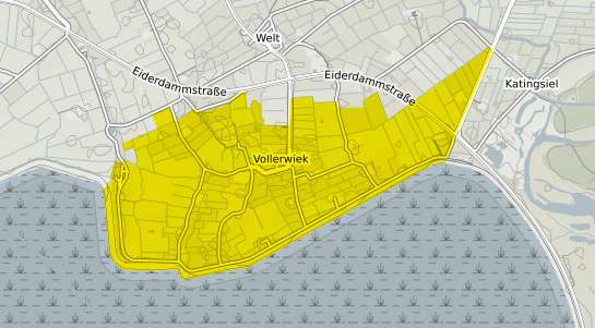 Immobilienpreisekarte Vollerwiek