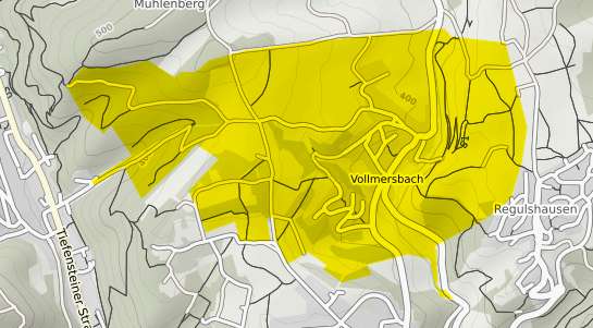 Immobilienpreisekarte Vollmersbach