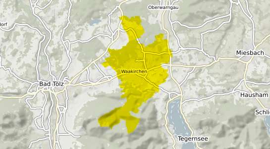 Immobilienpreisekarte Waakirchen