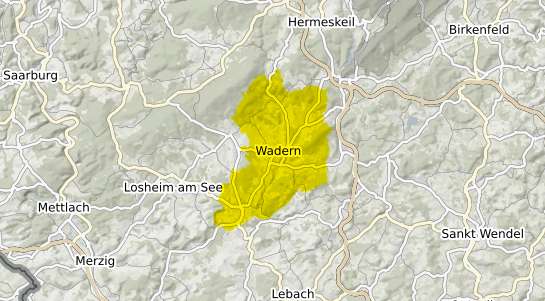 Immobilienpreisekarte Wadern
