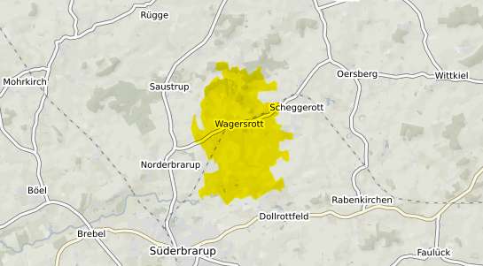 Immobilienpreisekarte Wagersrott
