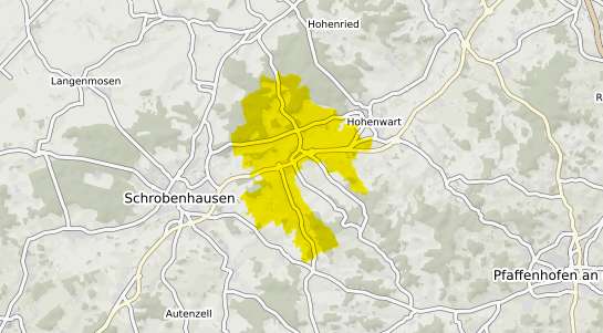 Immobilienpreisekarte Waidhofen Oberbayern