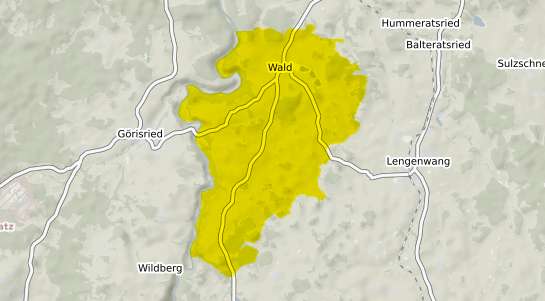 Immobilienpreisekarte Wald Oberpfalz