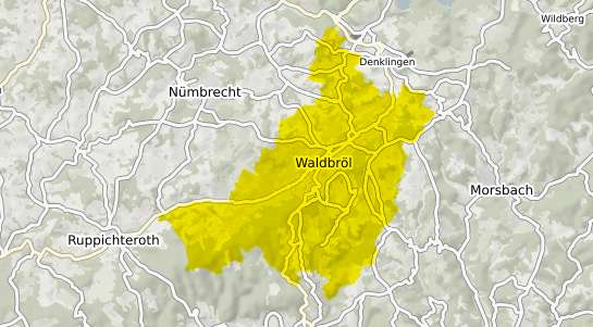 Immobilienpreisekarte Waldbr&ouml;l