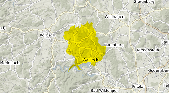 Immobilienpreisekarte Waldeck b. Landau, Pfalz