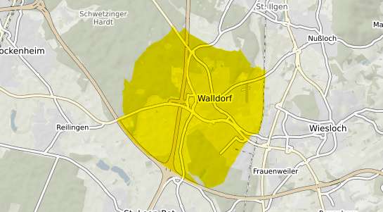 Immobilienpreisekarte Walldorf b. Meiningen