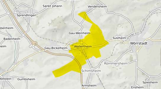 Immobilienpreisekarte Wallertheim