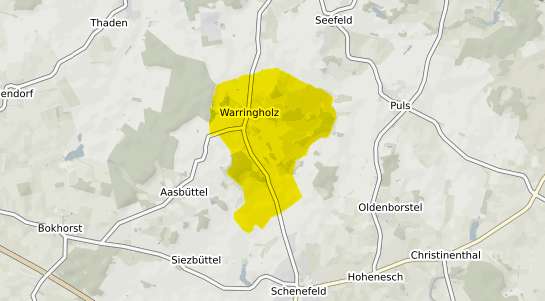 Immobilienpreisekarte Warringholz