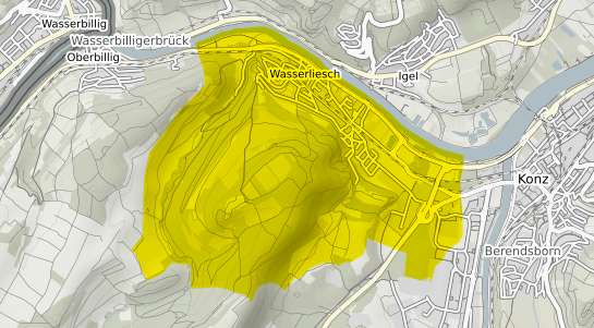 Immobilienpreisekarte Wasserliesch