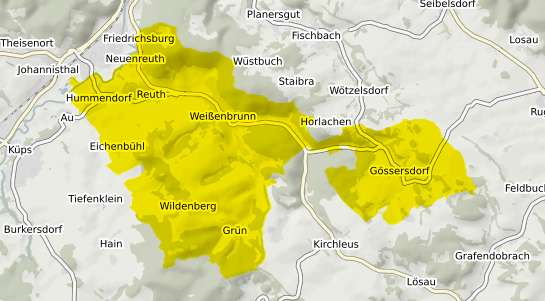 Immobilienpreisekarte Wei&szlig;enbrunn Kr. Kronach