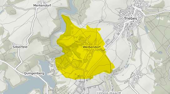Immobilienpreisekarte Weissendorf Thueringen