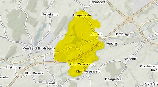 Immobilienpreisekarte Wesenberg Mecklenburg
