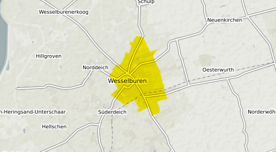 Immobilienpreisekarte Wesselburen