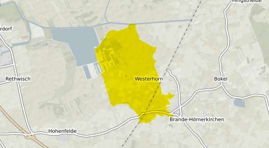 Immobilienpreisekarte Westerhorn