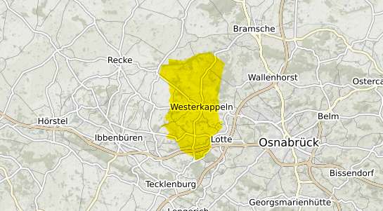 Immobilienpreisekarte Westerkappeln