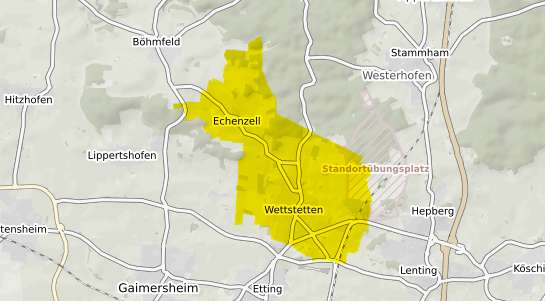 Immobilienpreisekarte Wettstetten