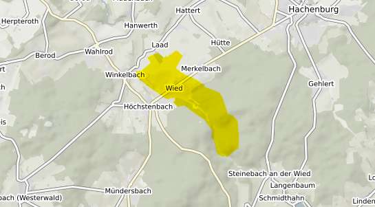 Immobilienpreisekarte Wied b. Hachenburg