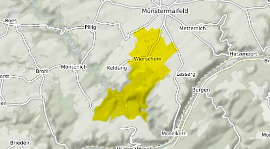 Immobilienpreisekarte Wierschem