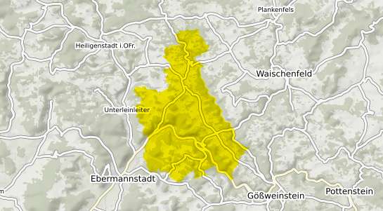 Immobilienpreisekarte Wiesenttal Fraenkische Schweiz