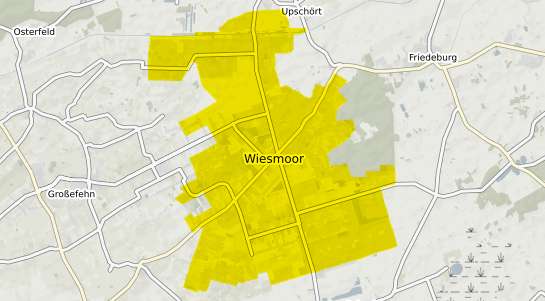 Immobilienpreisekarte Wiesmoor