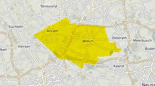 Immobilienpreisekarte Willich