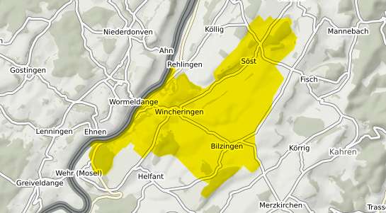 Immobilienpreisekarte Wincheringen