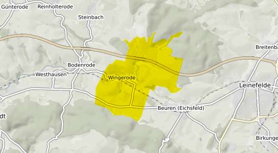 Immobilienpreisekarte Wingerode