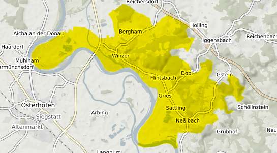 Immobilienpreisekarte Winzer Donau
