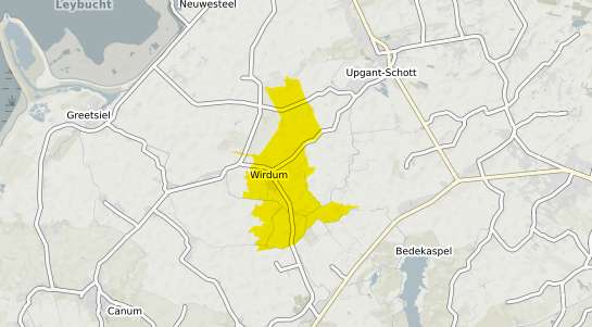 Immobilienpreisekarte Wirdum Ostfriesland