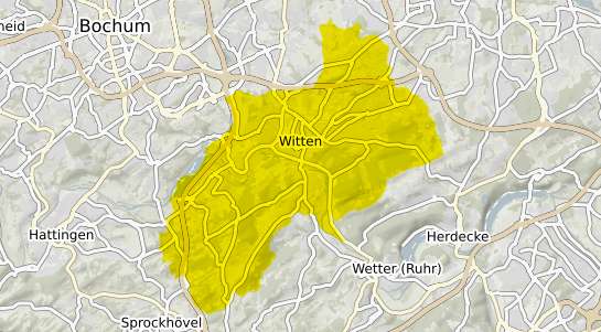 Immobilienpreisekarte Witten