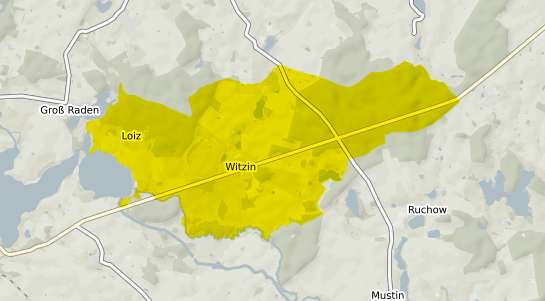 Immobilienpreisekarte Witzin